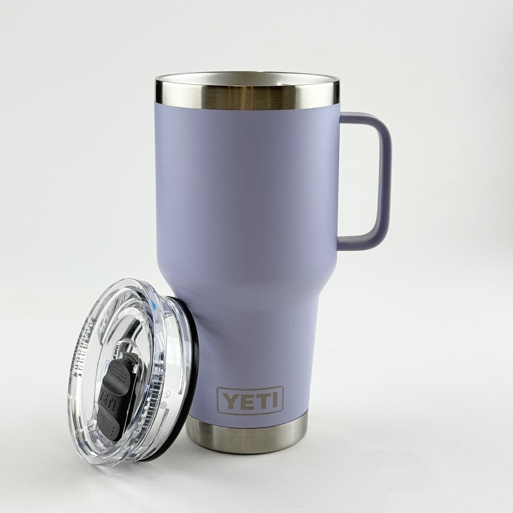 Yeti Rambler Travel Mug 30 OZ W/Stronghold Lid, Cosmic Lilac
